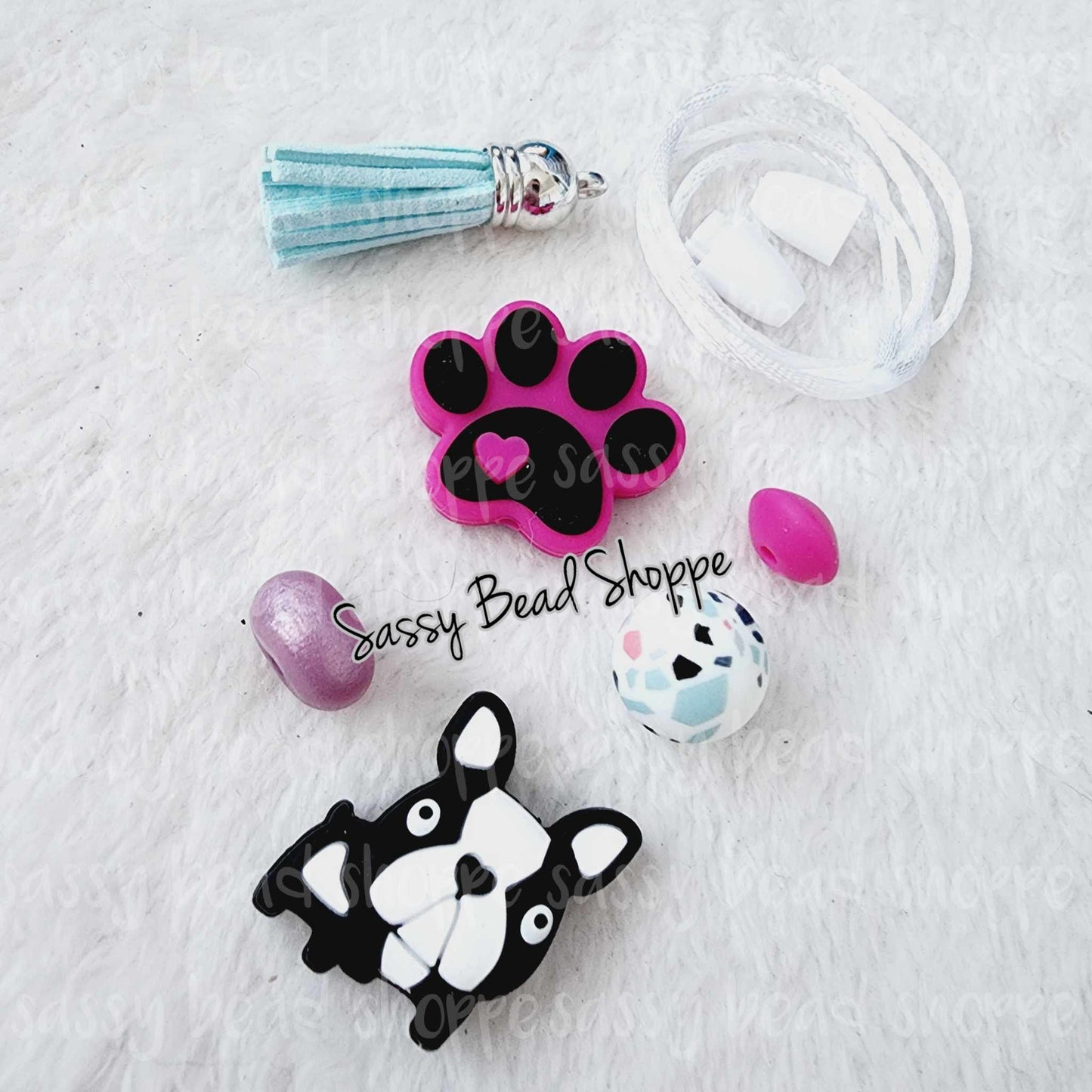 Terrier Love Car Charm Kit - Sassy Bead Shoppe