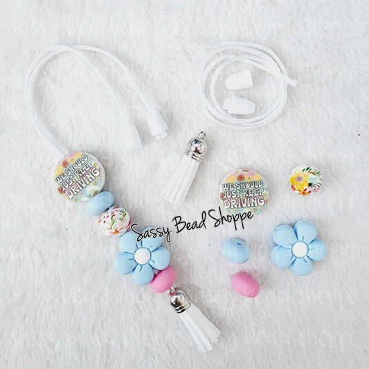 Sassy Bead Shoppe
Flower Love Car Charm