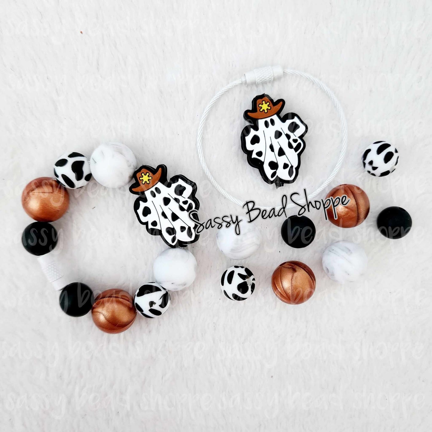 Sassy Bead Shoppe Moo Boo Tumbler Charm