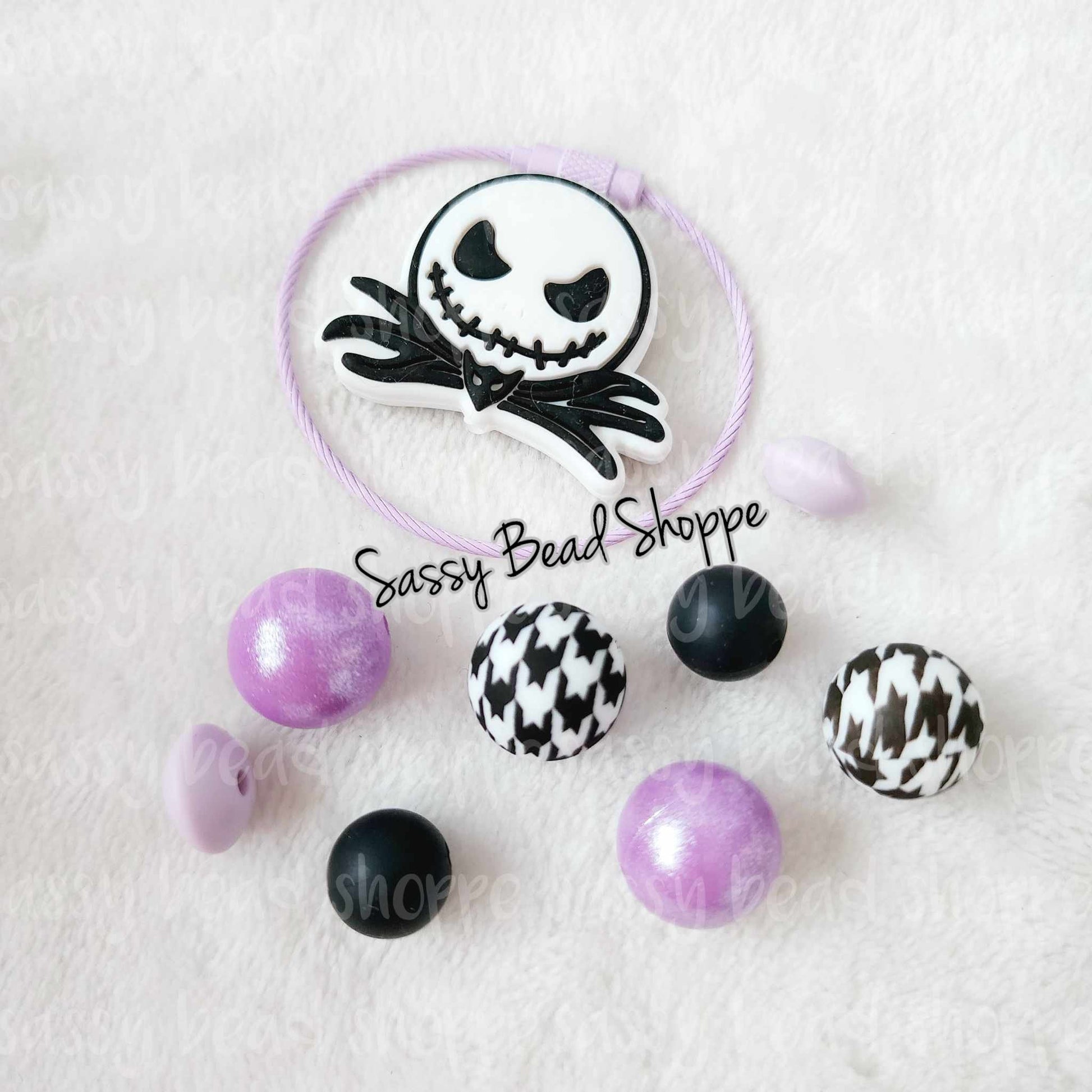 Sassy Bead Shoppe Nightmare Era Tumbler Charm What you will receive in your kit