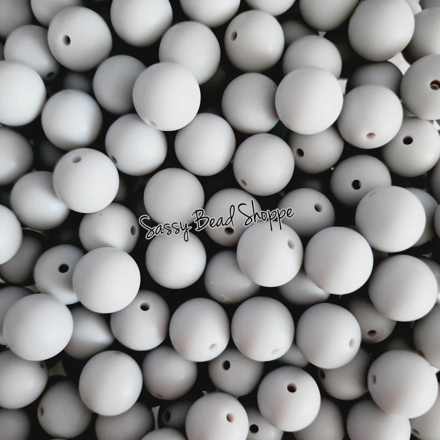 Sassy Bead Shoppe
Light Gray Silicone Beads