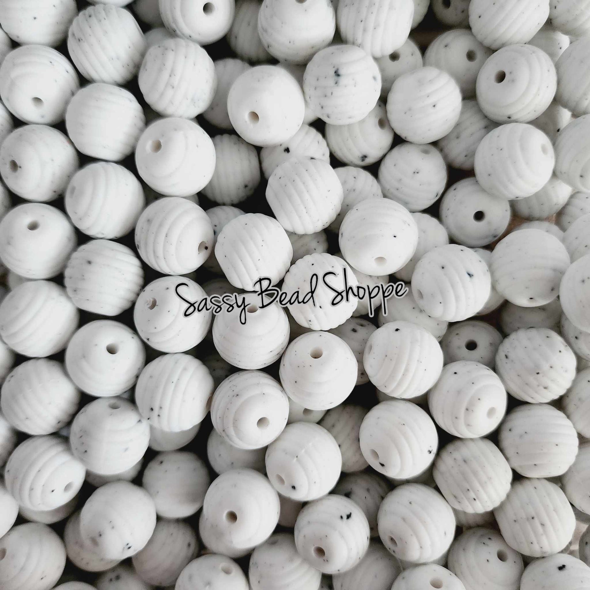 Sassy Bead Shoppe
Gritty Stripe Silicone Beads