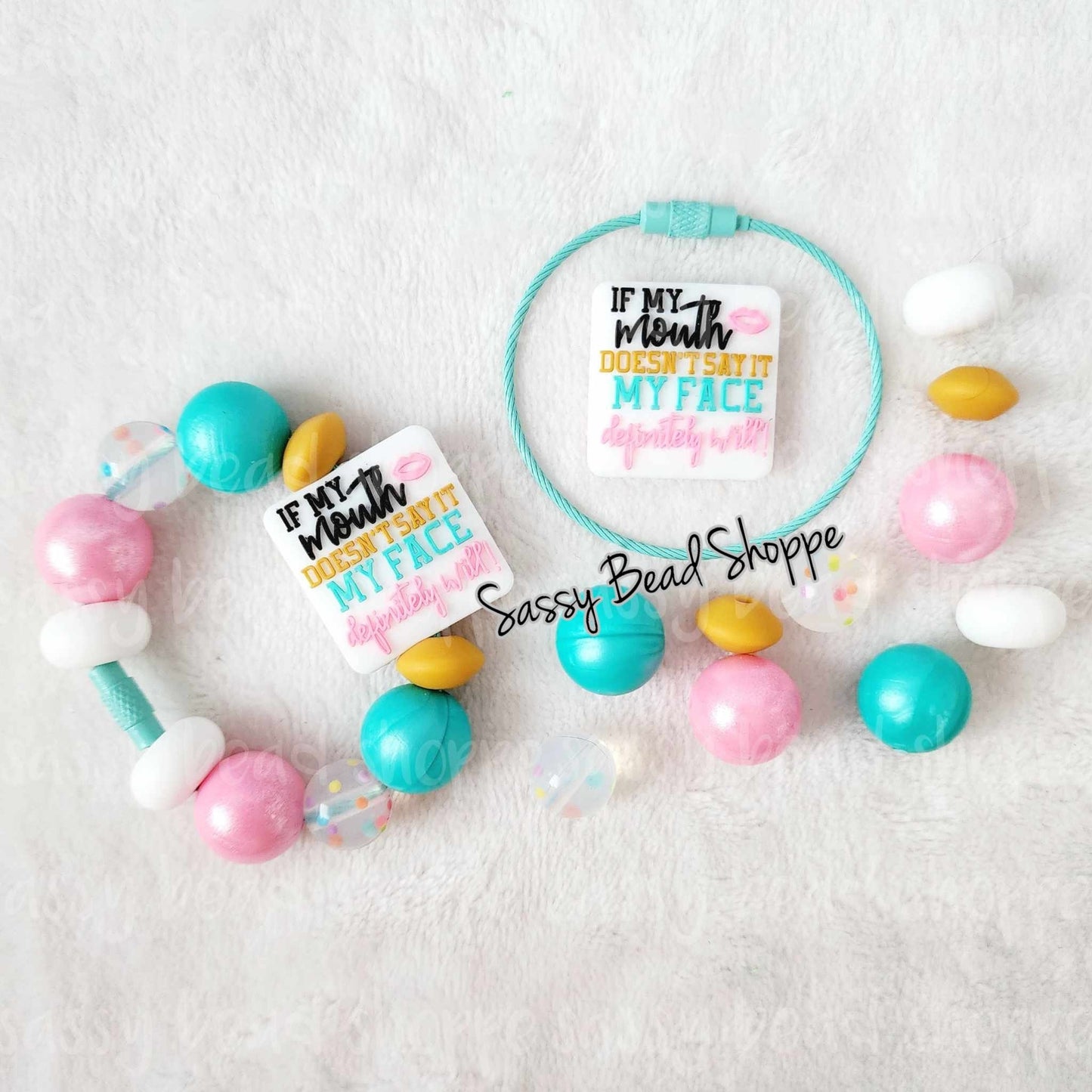 Sassy Bead Shoppe
Feeling Mouthy Tumbler Charm