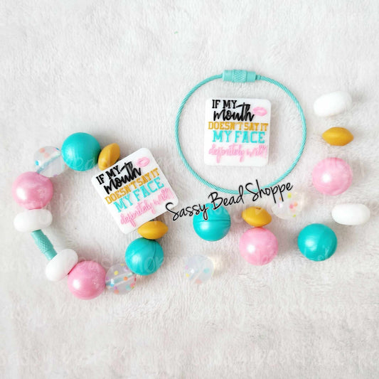 Sassy Bead Shoppe
Feeling Mouthy Tumbler Charm