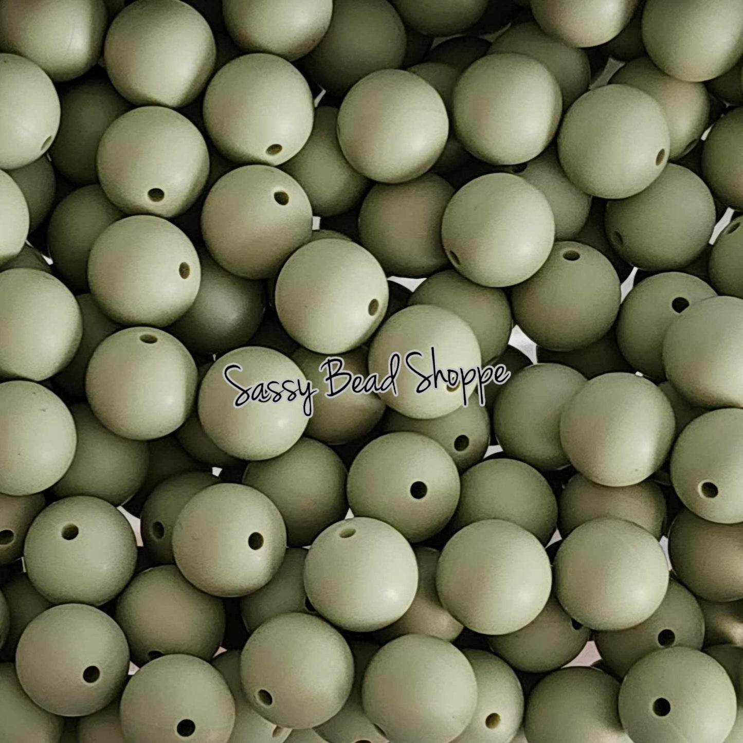 Sassy Bead Shoppe
Sage Silicone Beads