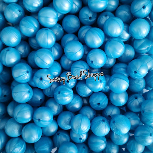 Sassy Bead Shoppe
Blue Pearl Silicone Beads