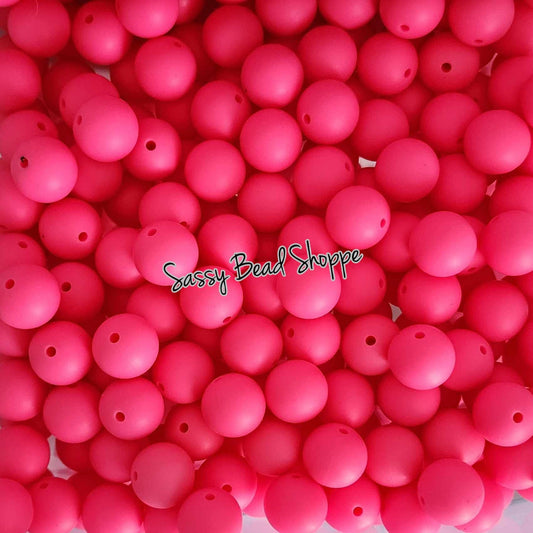 Sassy Bead Shoppe
Hot Pink Silicone Beads