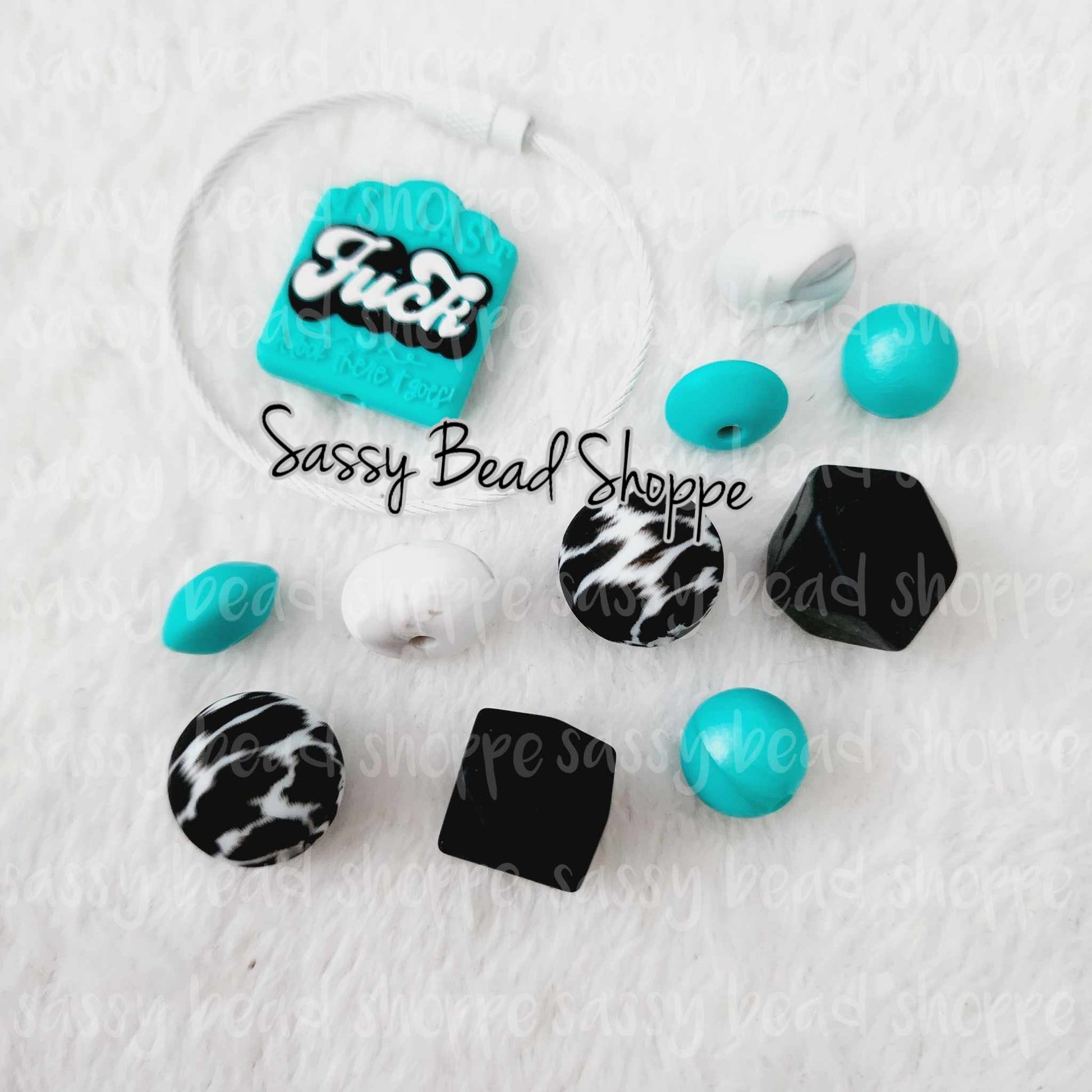 Sassy Bead Shoppe There It Goes Tumbler Charm What you will receive in your kit