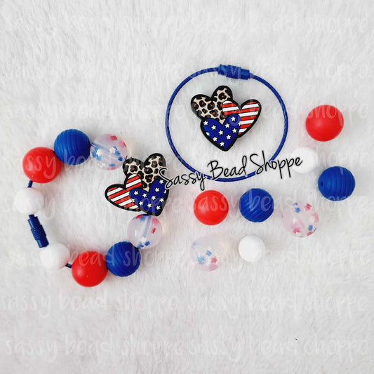 Sassy Bead Shoppe Love Freedom Tumbler Charm