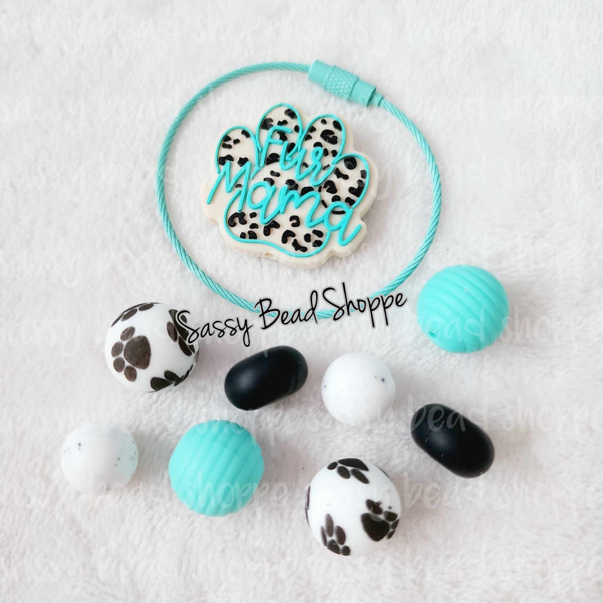 Sassy Bead Shoppe Puppy Joy Tumbler Charm What you will receive in your kit