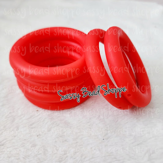 Sassy Bead Shoppe Red Silicone Ring