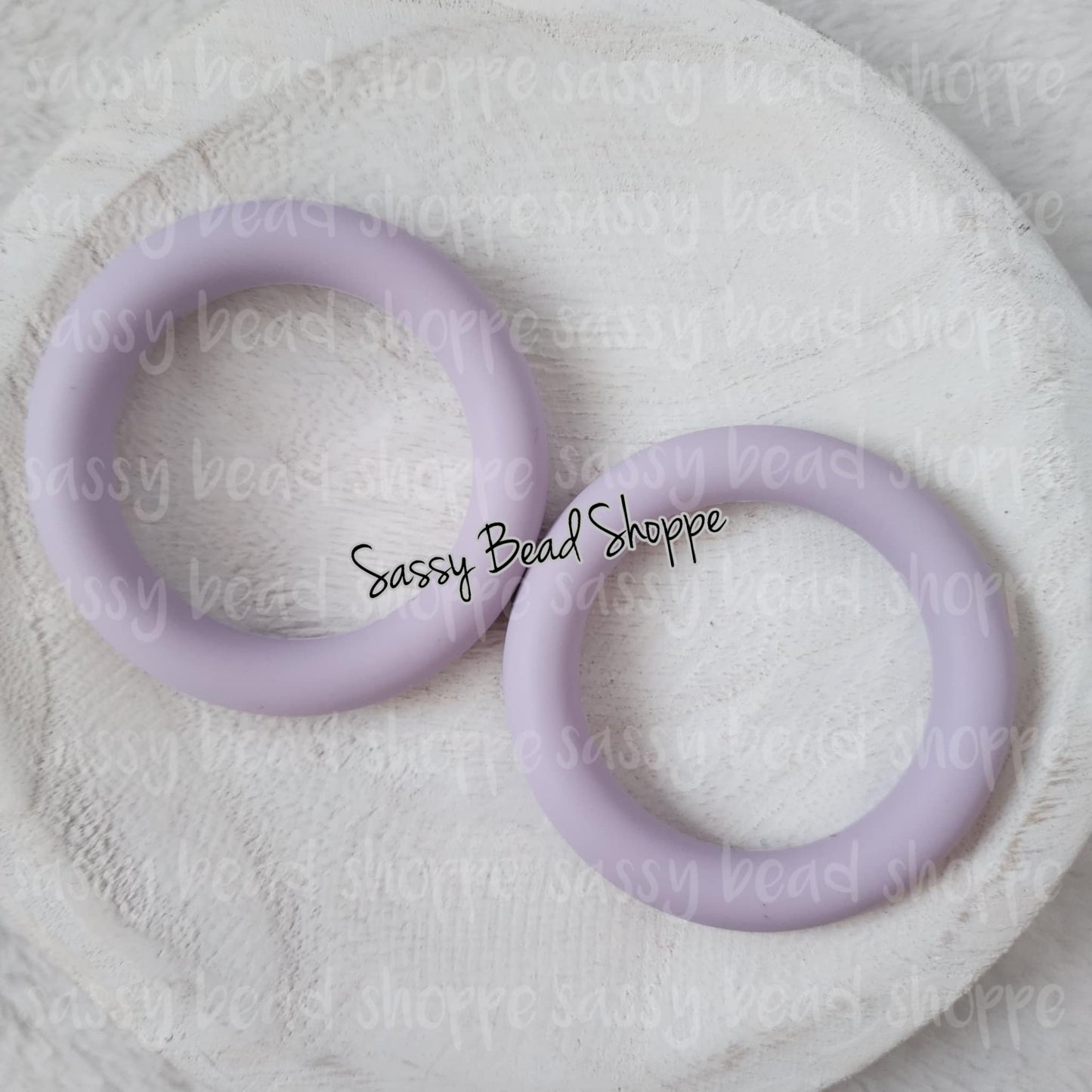 Sassy Bead Shoppe Lavender Silicone Ring