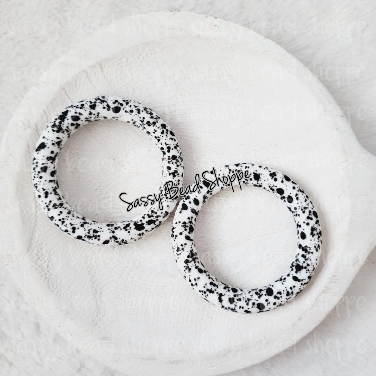 Sassy Bead Shoppe
Cow Hide Print Silicone Ring