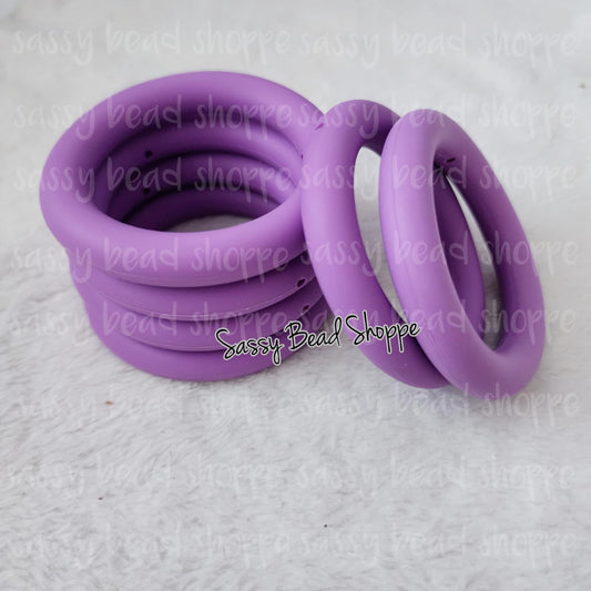 Sassy Bead Shoppe Purple Silicone Ring