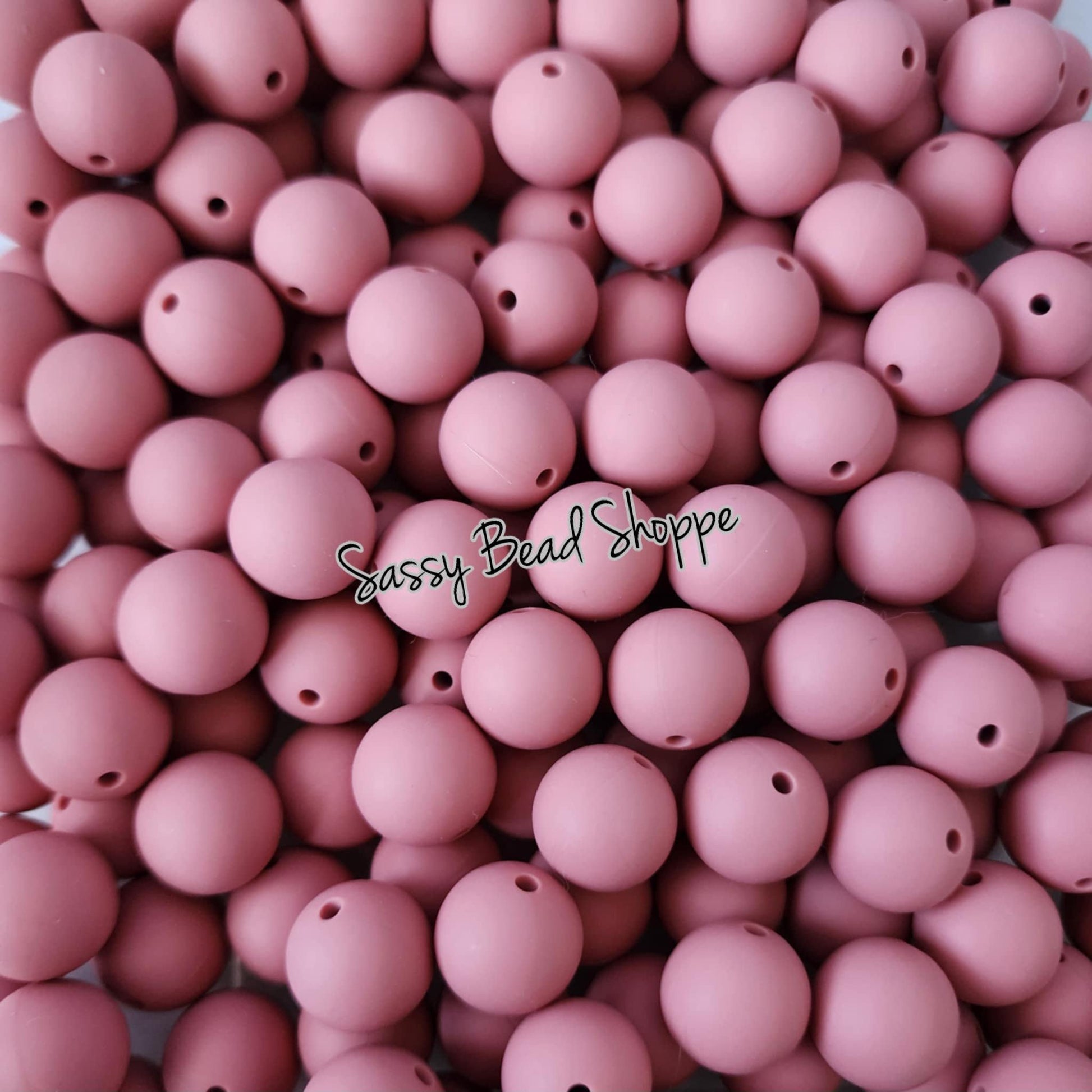 Sassy Bead Shoppe
Dark Blush Silicone Beads