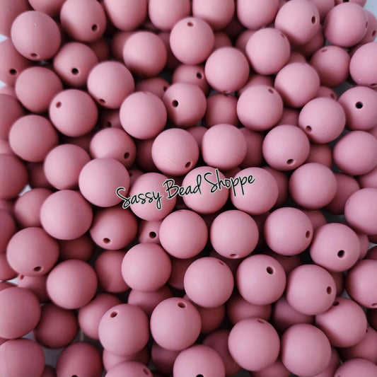 Sassy Bead Shoppe
Dark Blush Silicone Beads