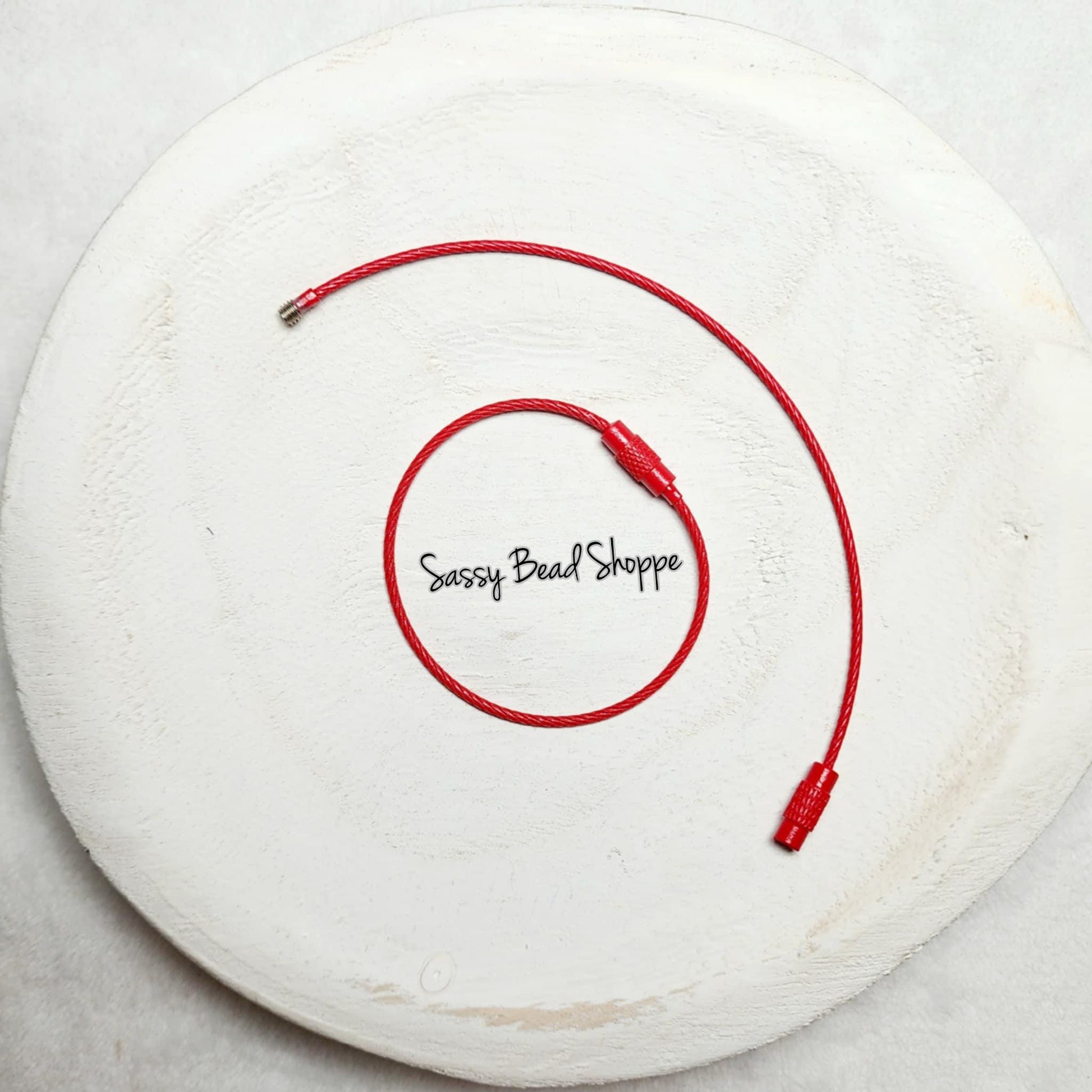 Sassy Bead Shoppe
Red Beverage Cup Charm