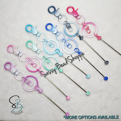 Sassy Bead Shoppe
Colors Available Beadable Keychain