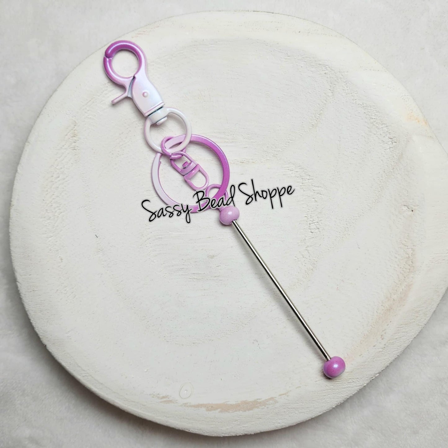 Ombre Beadable Keychains