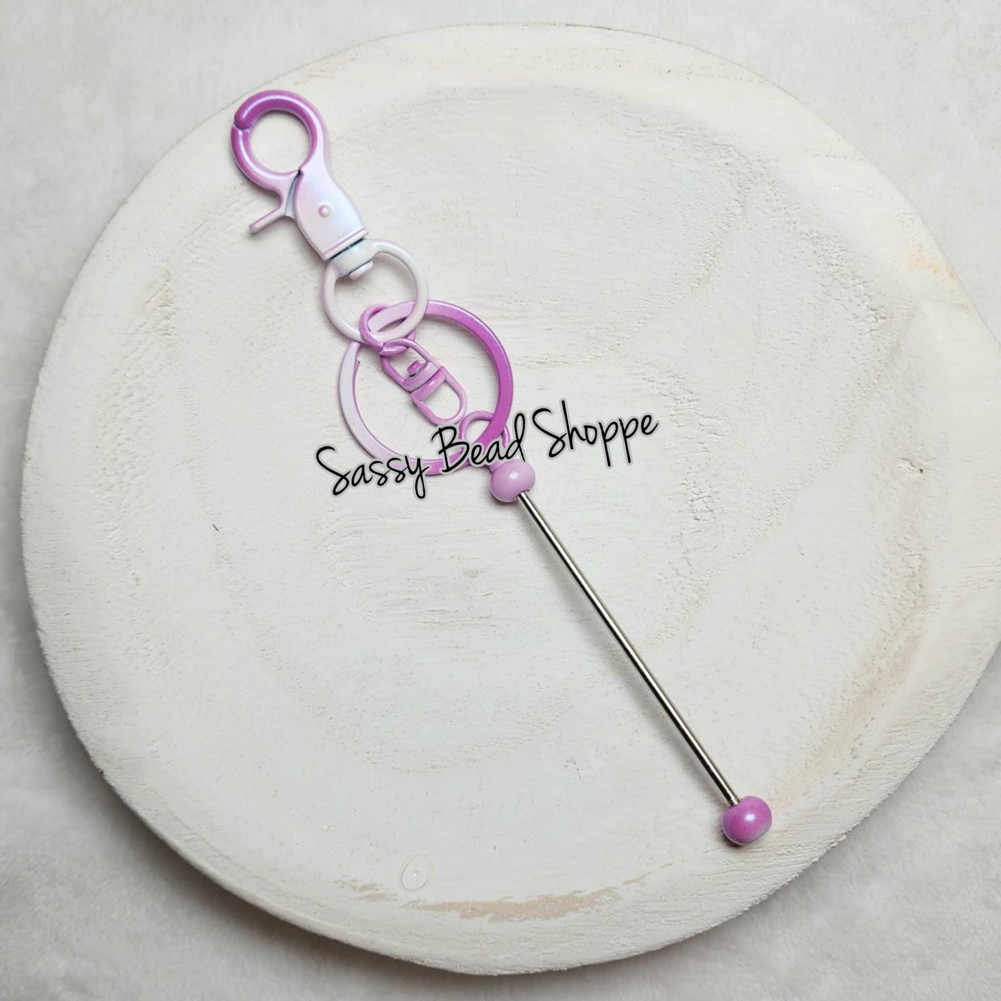 Ombre Beadable Keychains