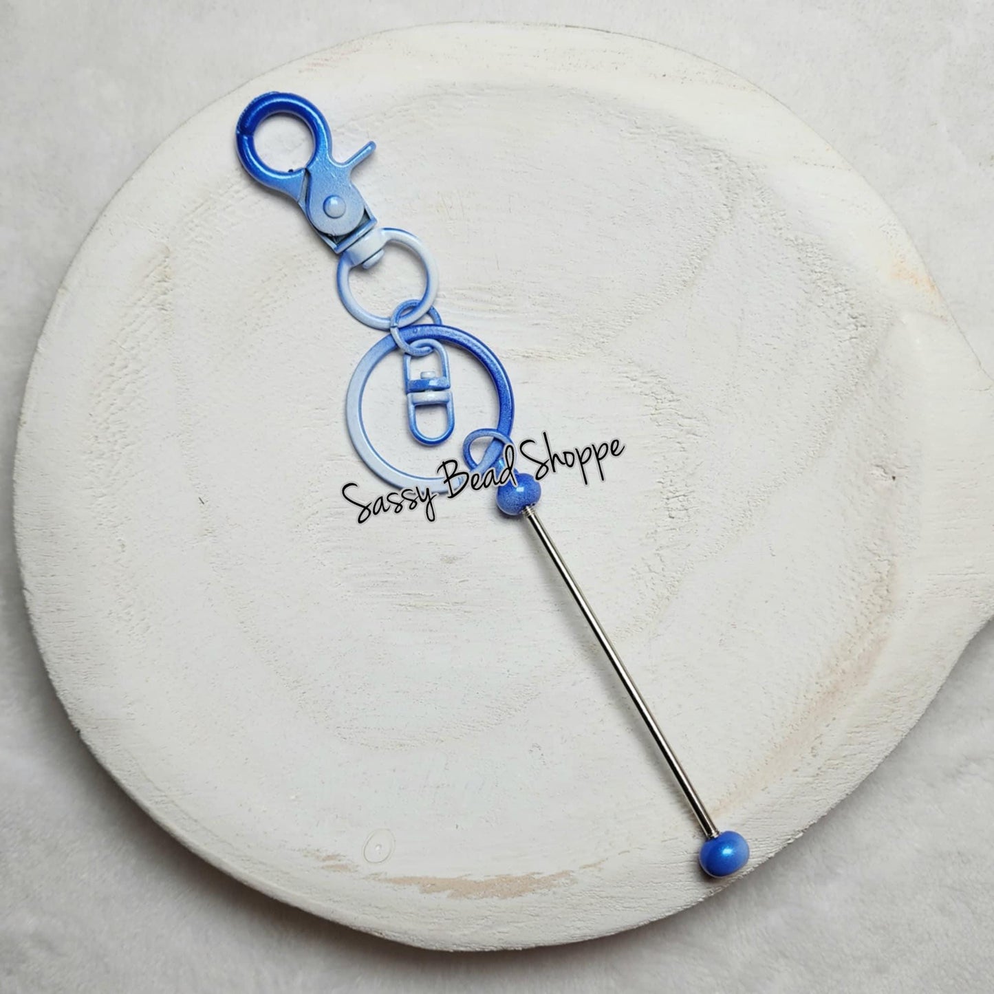 Ombre Beadable Keychains