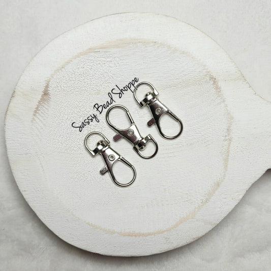 Sassy Bead Shoppe
Silver Lanyard Swivel Lobster Clasp