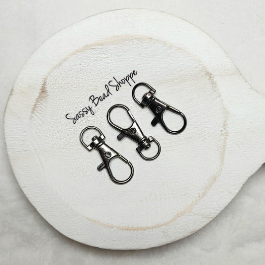 Sassy Bead Shoppe
Gunmetal Lanyard Swivel Lobster Clasp