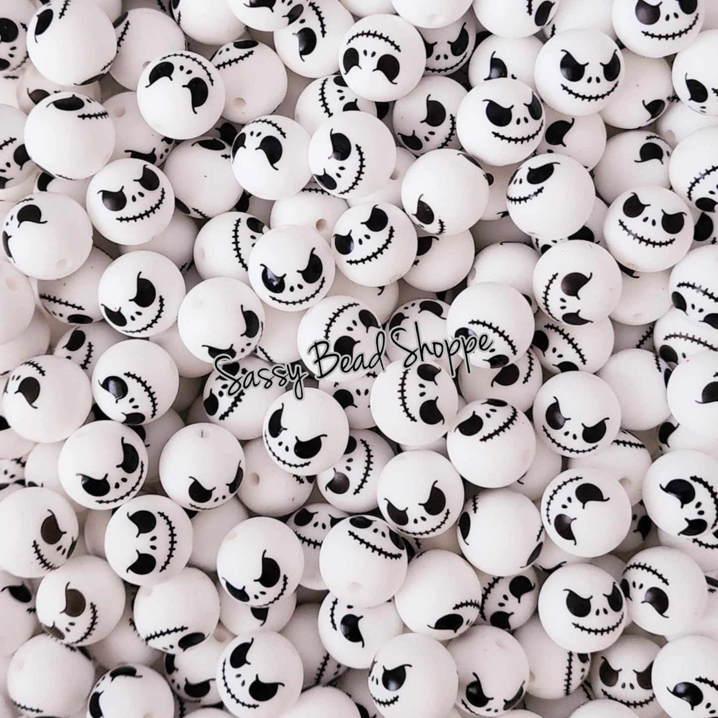 Sassy Bead Shoppe Skeleton Silicone Beads