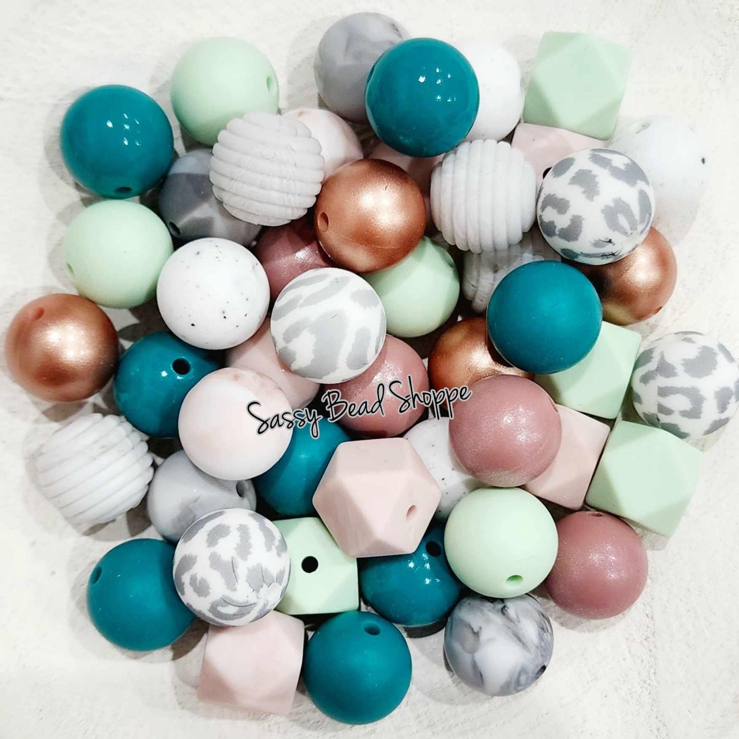 Sassy Bead Shoppe 
Island Time Silicone Bead Mix