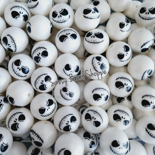 20MM Skellington Chunky Bubblegum Beads, Acrylic Beads in Bulk, 20mm Bubble Gum Beads, 20mm Chunky Beads