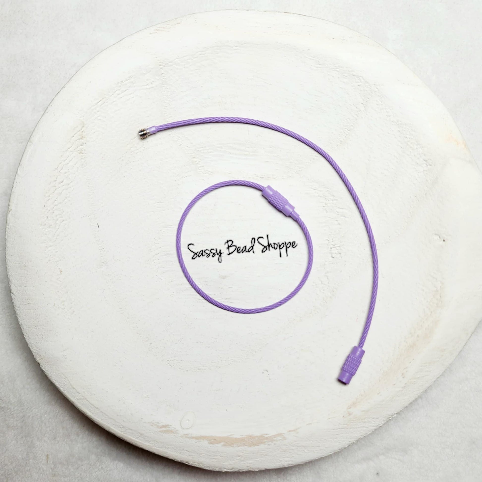 Sassy Bead Shoppe
Purple Beverage Cup Charm