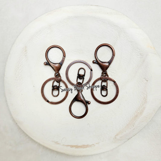 Sassy Bead Shoppe
Bronze Swivel Keychain