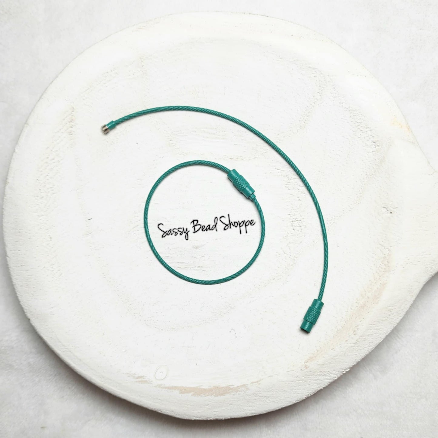 Sassy Bead Shoppe Hunter Green Beverage Cup Charm