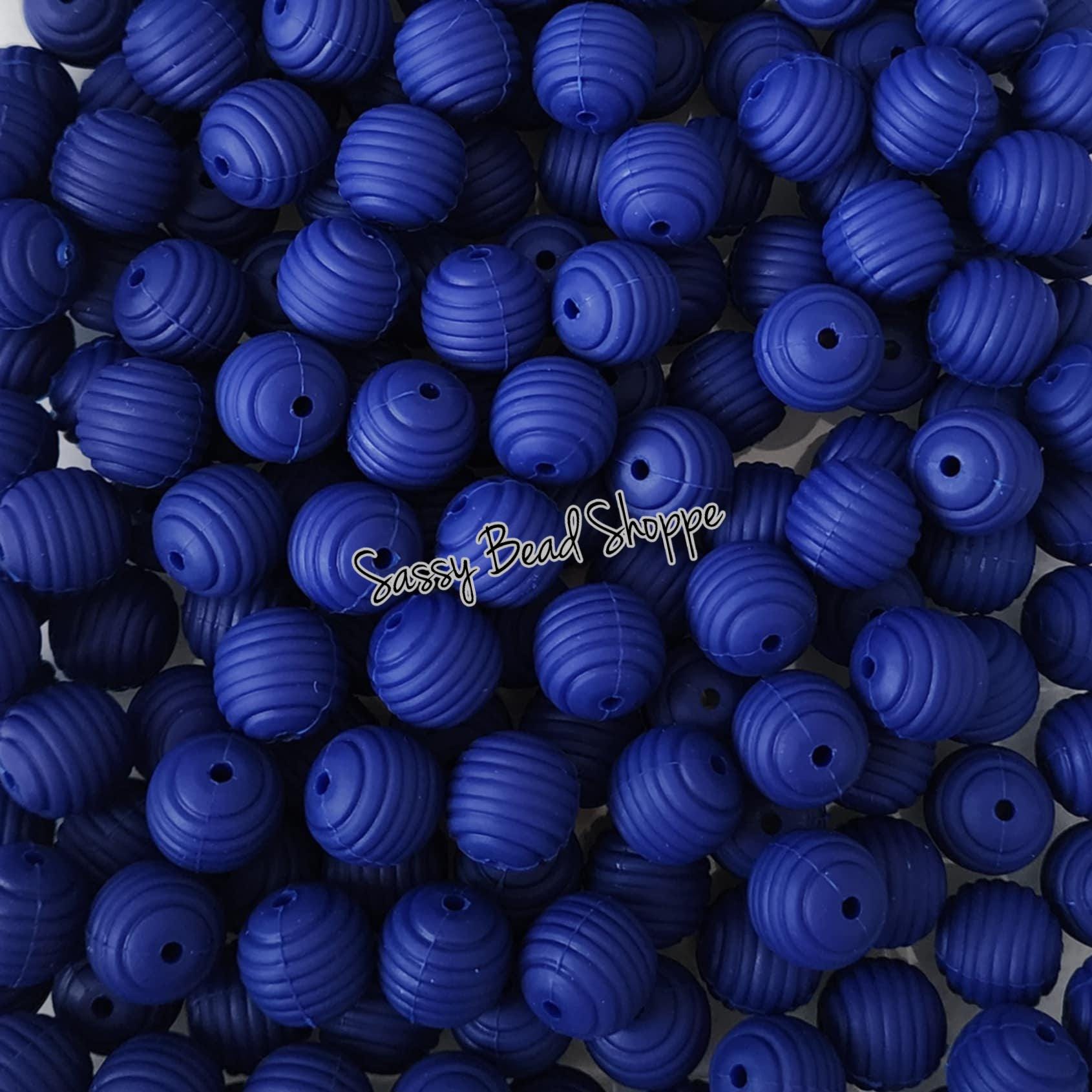 Sassy Bead Shoppe
Midnight Plum Stripe Silicone Beads