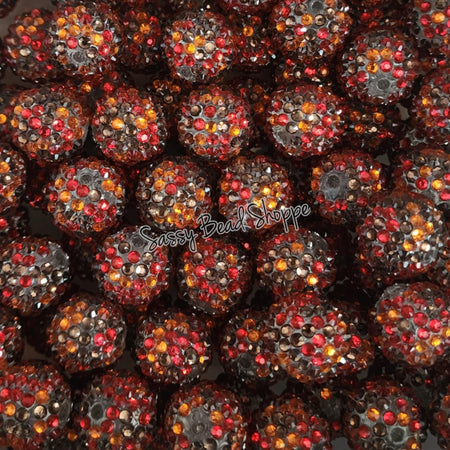 20MM Fall Rhinestone Beads