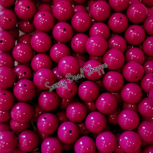 20MM Dark Berry Beads