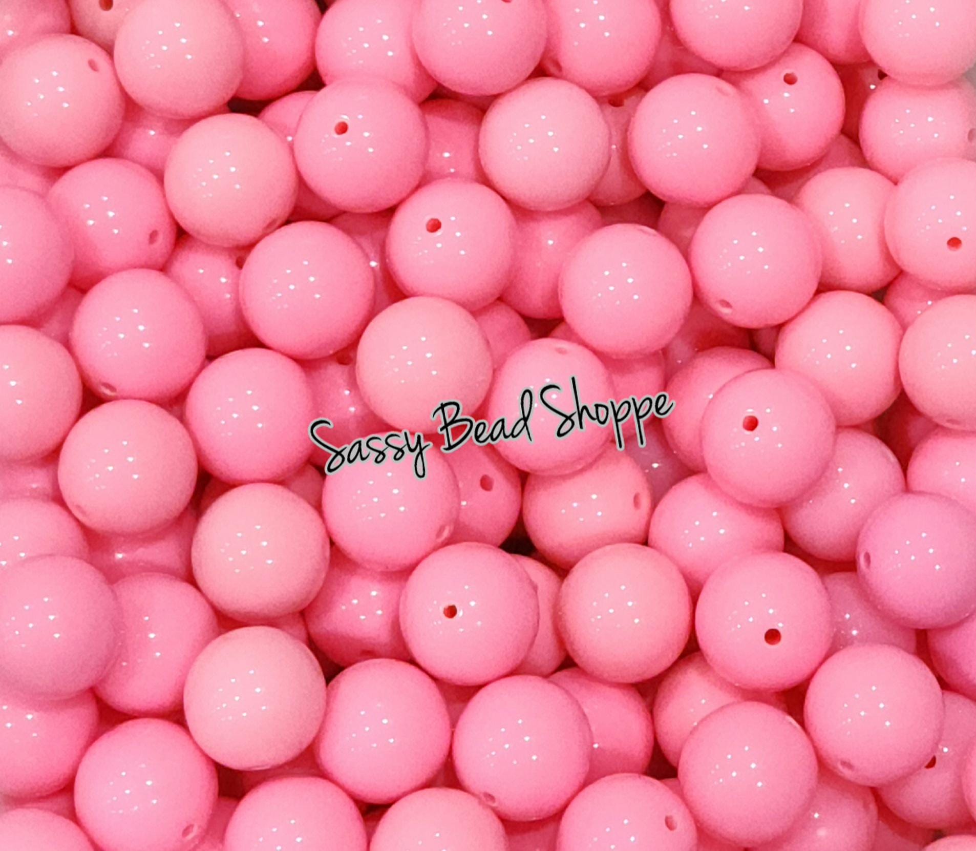20MM Light Pink Beads