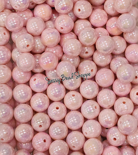 20MM Pink AB Beads