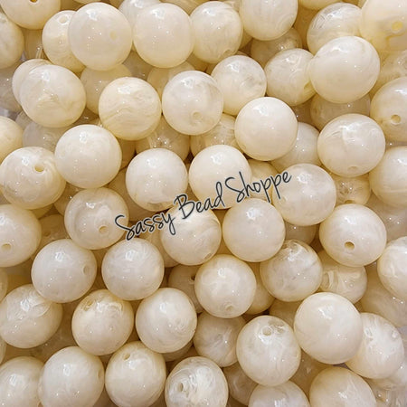Sassy Bead Shoppe
20mm Ivory Marble Beads