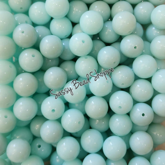 20MM Robin Blue Beads - Sassy Bead Shoppe