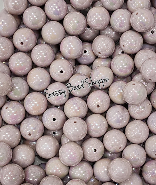 20MM Mauve AB Beads - Sassy Bead Shoppe