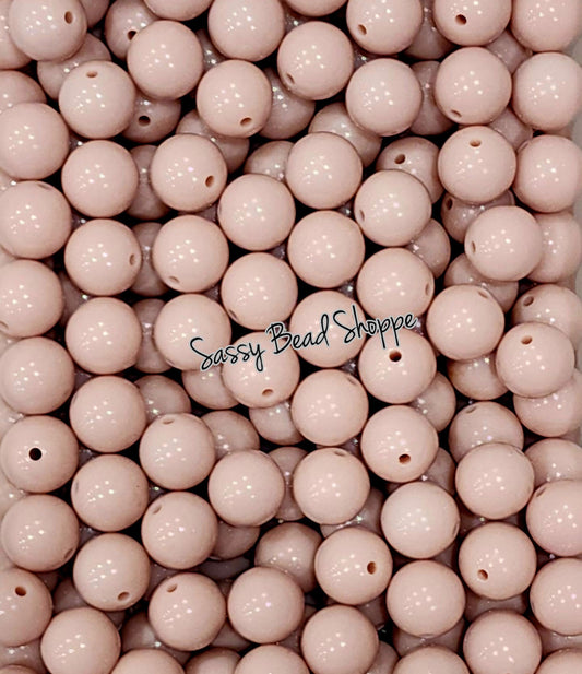 20MM Light Mauve Chunky Bubblegum Beads, Acrylic Beads in Bulk, 20mm Beads, 20mm Bubble Gum Beads, 20mm Chunky