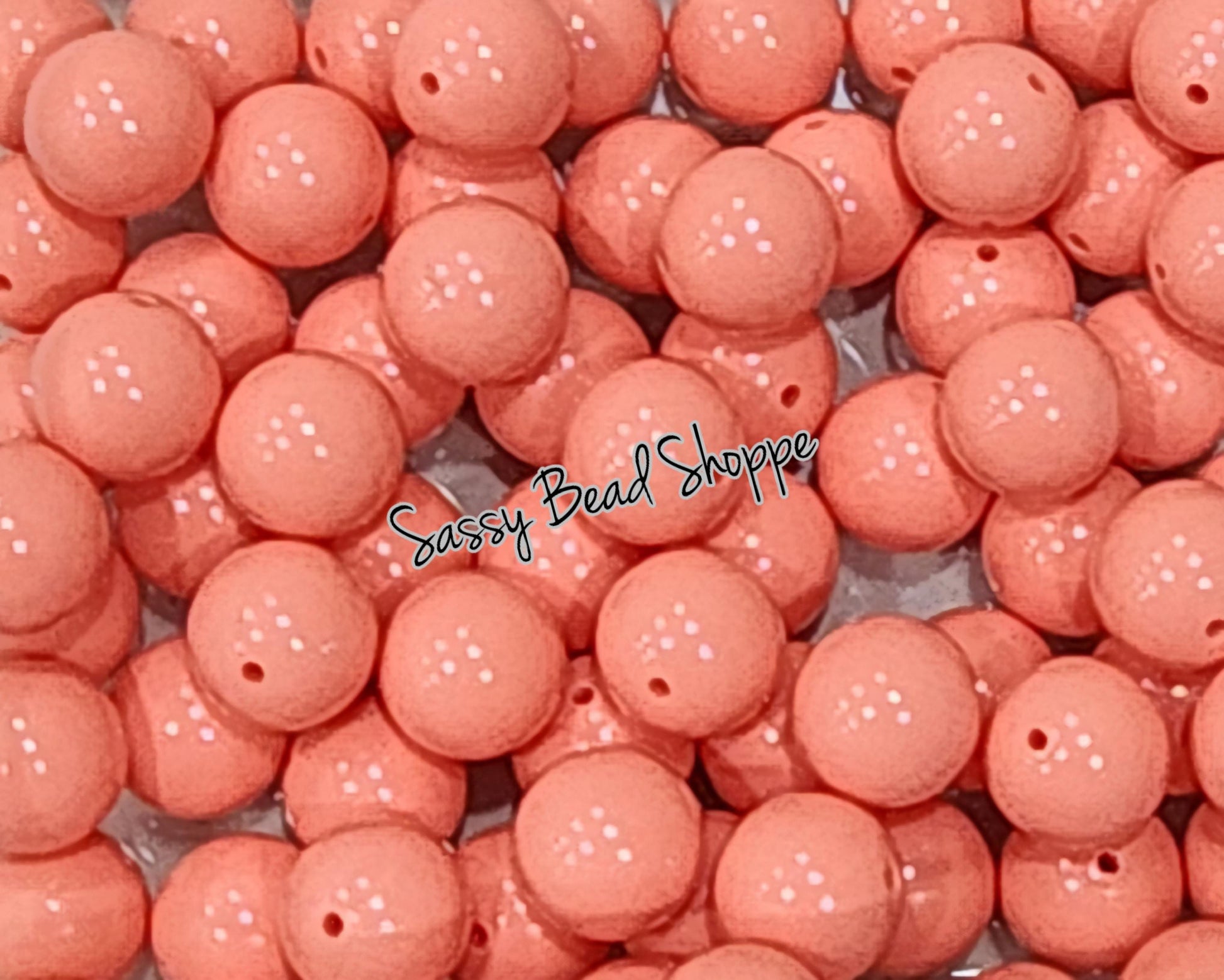 20MM Coral Beads - Sassy Bead Shoppe