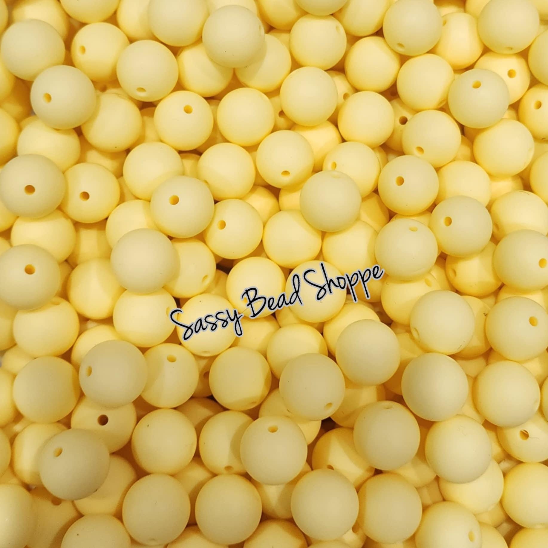 15mm Banana Silicone Beads - Sassy Bead Shoppe