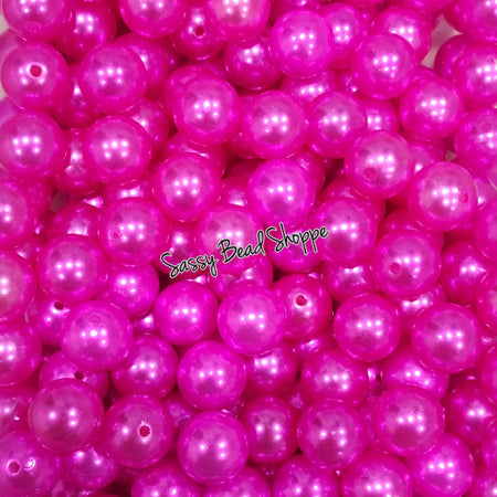 Sassy Bead Shoppe
20mm Fuchsia Pearl Beads