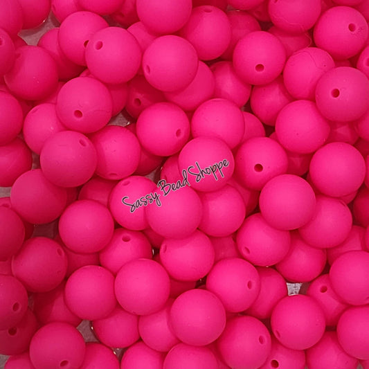 Sassy Bead Shoppe
Bright Pink Silicone Beads