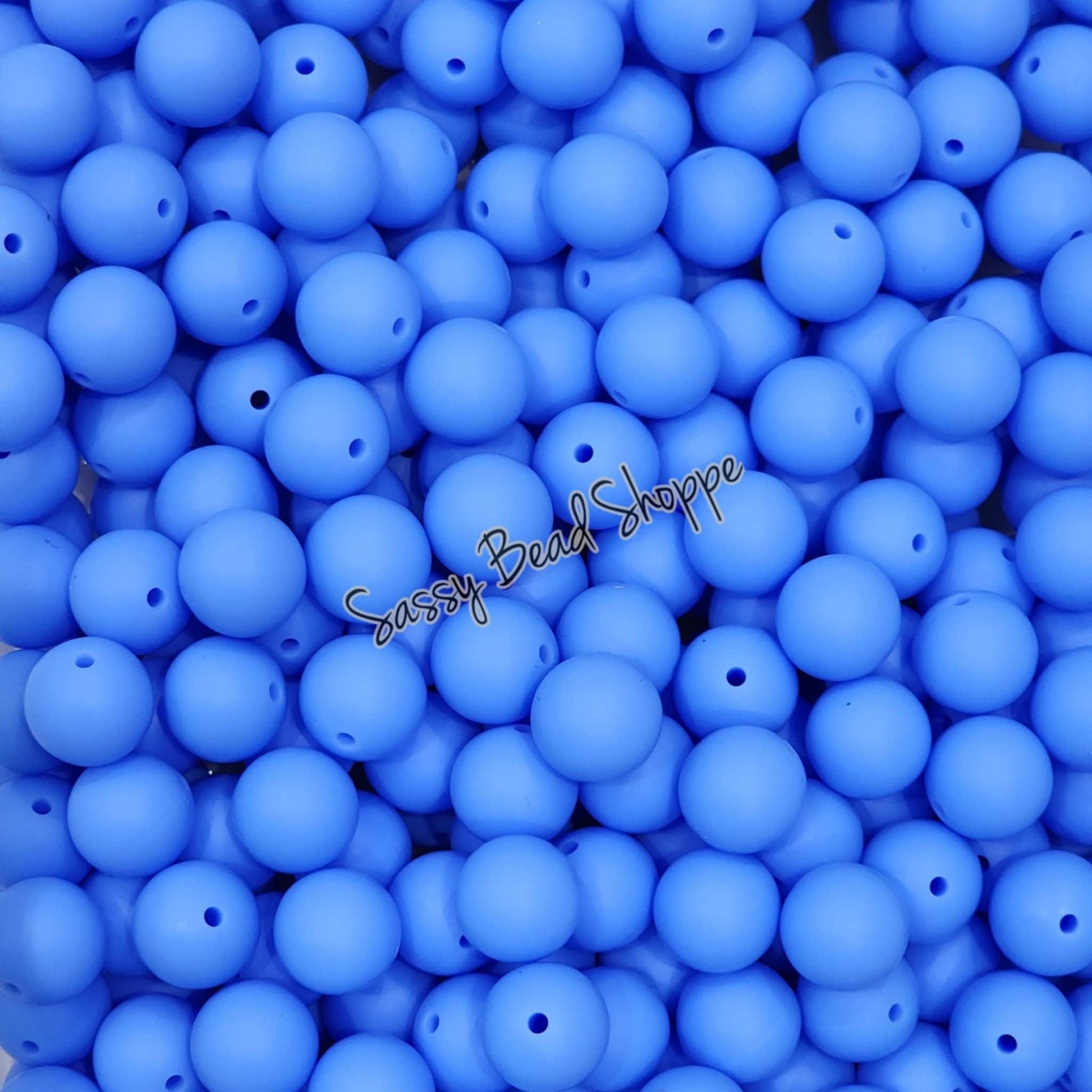 Sassy Bead Shoppe
Pigeon Blue Silicone Beads