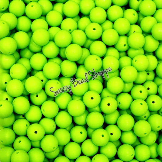 Sassy Bead Shoppe
Pear Green Silicone Beads