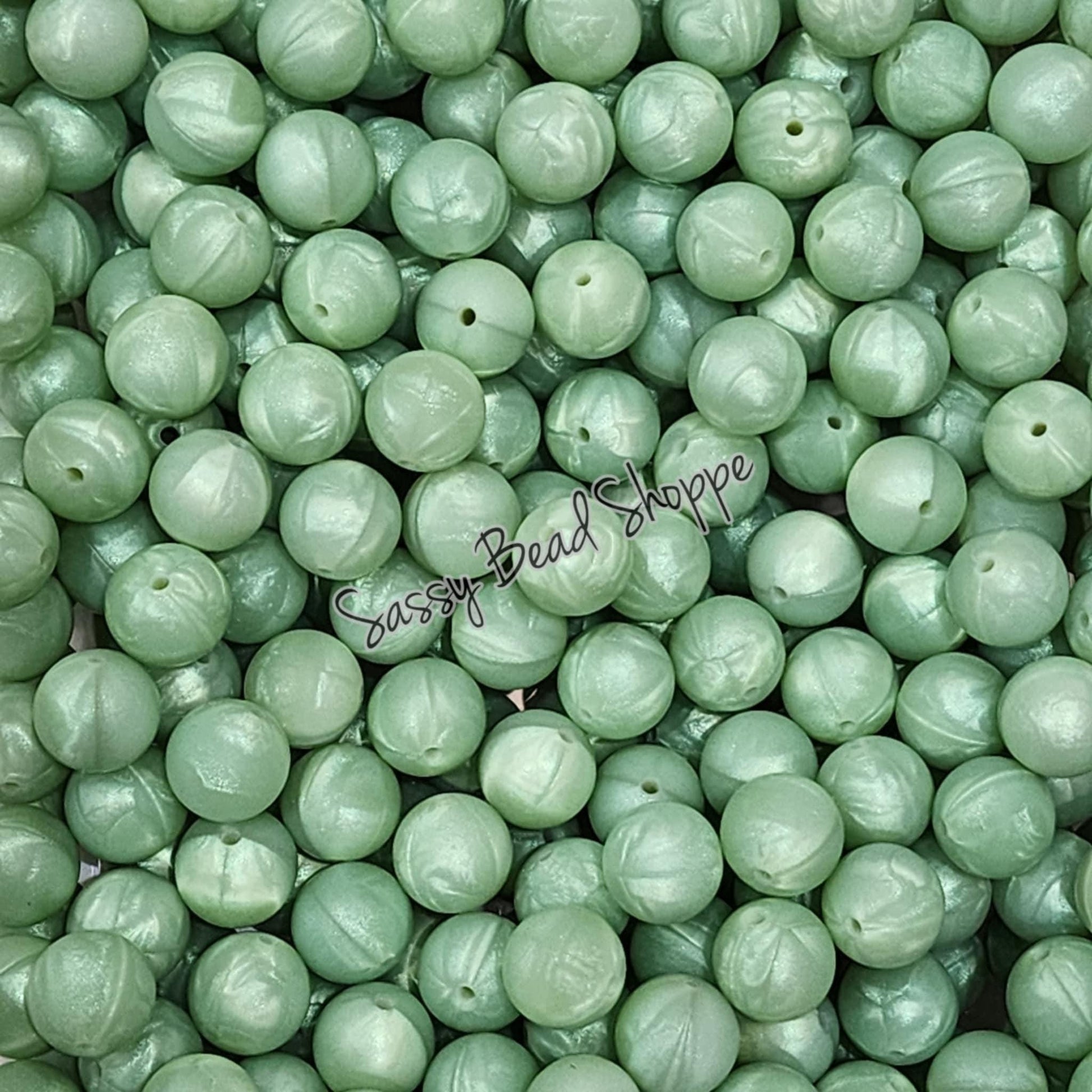 Sassy Bead Shoppe
Olive Pearl Silicone Beads