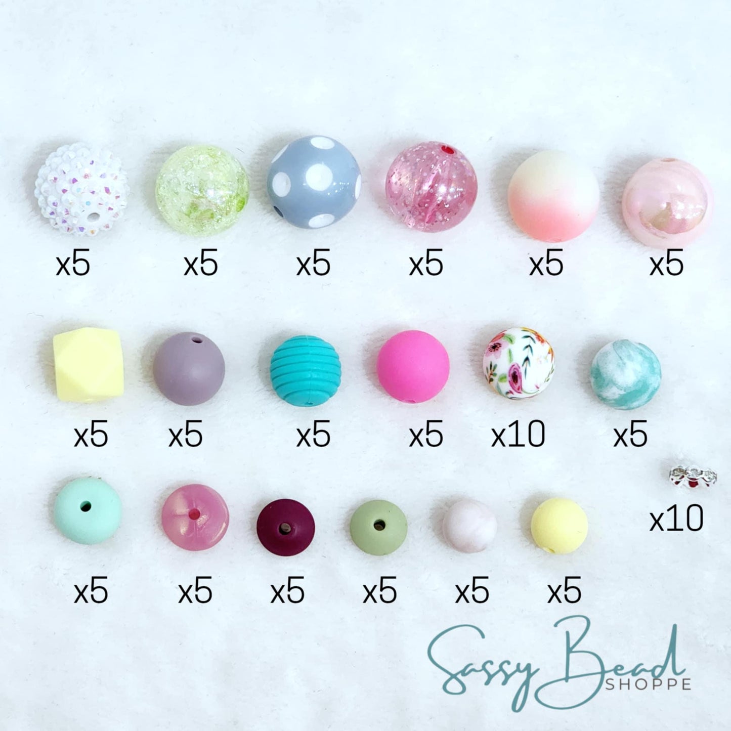 Sassy Bead Shoppe
Spring Blossom Craft Kit
What you will receive